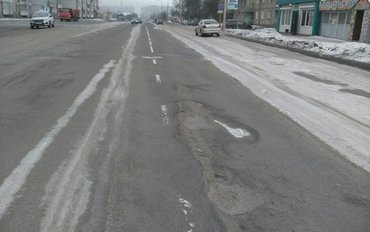 В Кызыле по итогам совместного дорожного рейда ОНФ и ГИБДД мэрии выписано предписание об устранении дефектов
