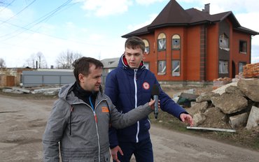 Школьник из Тульской области обратил внимание чиновников и ОНФ на дорогу, которая не ремонтировалась более полувека