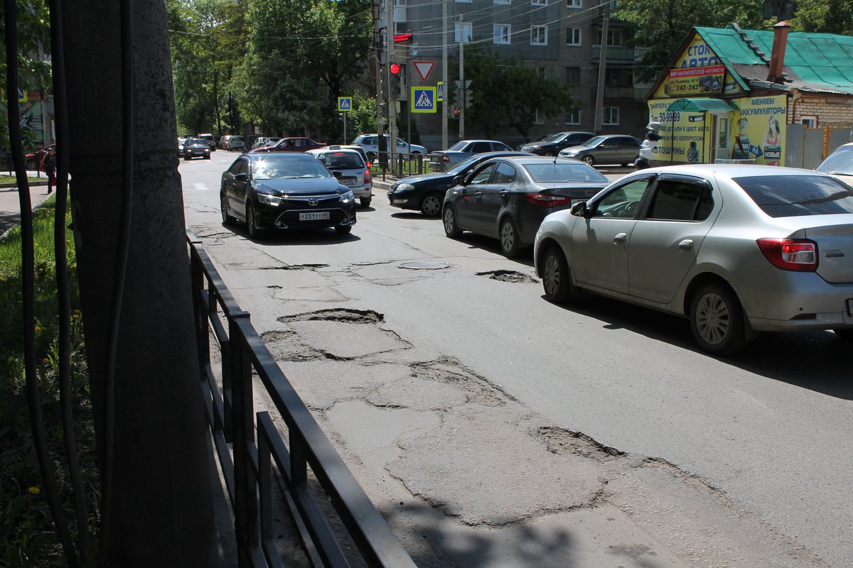 Дорожники обещают отремонтировать плохие участки на улицах Тамбова, отмеченные на карте проекта ОНФ