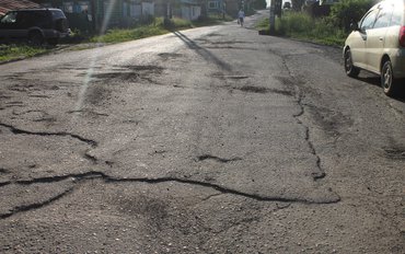 В частном секторе Барнаула отремонтировали убитую дорогу, отмеченную на интерактивной карте