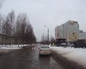 Разрушенная дорога около МЧС на ул. Звездная