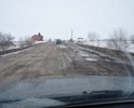 Участок автодороги Самара-Саратов, проходящий вдоль с. Никоваевка Саратовскй области - ямы, выбоины глубиной 5-10 см, шириной и длиной от 50 до 100 см.
