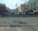 На перекрестке ул. Ленина / ул. Сурикова огромные ямы