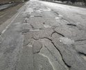 ФАД "Колыма" 1969-1971 км. Ненормативное состояние дорожного покрытия. Многочисленные ямы, выбоины, разрушение дороги.