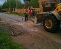 Так делали ремонт дороги на улице Московская в селе Косыревка 19 мая в 20 часов