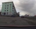 Разбитый дублирующий проезд вдоль ул.Мичурина