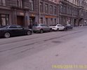 Кузнечный переулок от Пушкинской ул до ул. Марата ямы и выбоины в районе трамвайных путей и канализационных люков