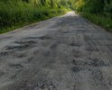 Дорога в СНТ "Автодорожник" в плохом состоянии.