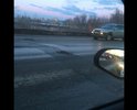 Ямы на перекрёстке Воровского - Попова - Мелькомбинатовский проезд на всех полосах движения , ямы на путепроводе , не соответствуют ГОСТу, опасный участок дороги