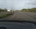 Ямы на участке дороги от ЗСМК АТП в сторону Бызовского шоссе
