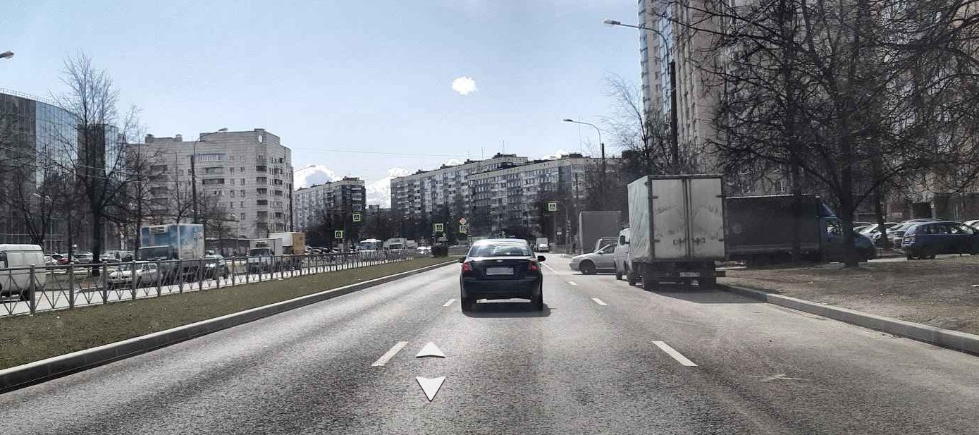 Карта убитых дорог спб