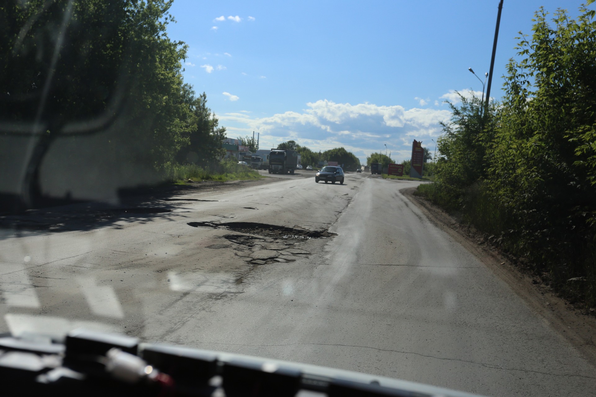 Новые дороги Тольятти держатся, но старые нуждаются в капитальном ремонте