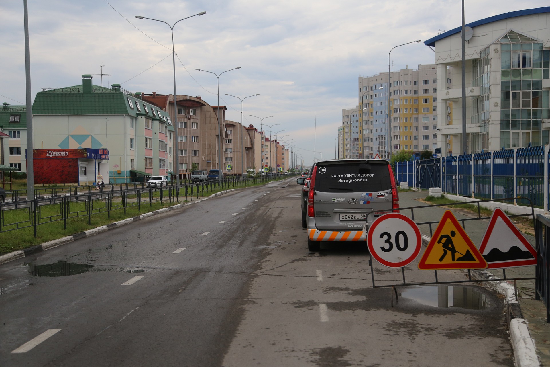 «Убитые дороги» Ханты-Мансийска находятся в частном секторе и носят характер локальных небольших разрушений
