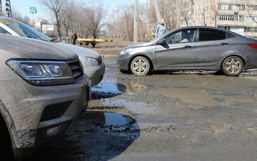 В Оренбурге «убитые» участки дорог с карты власти включают в планы ремонта