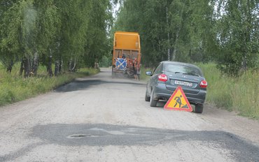 Активисты ОНФ добиваются ремонта дороги в деревне Журавка Большой Тулы