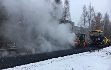 Активисты ОНФ выявили в регионах случаи дорожных ремонтов под дождем и снегом