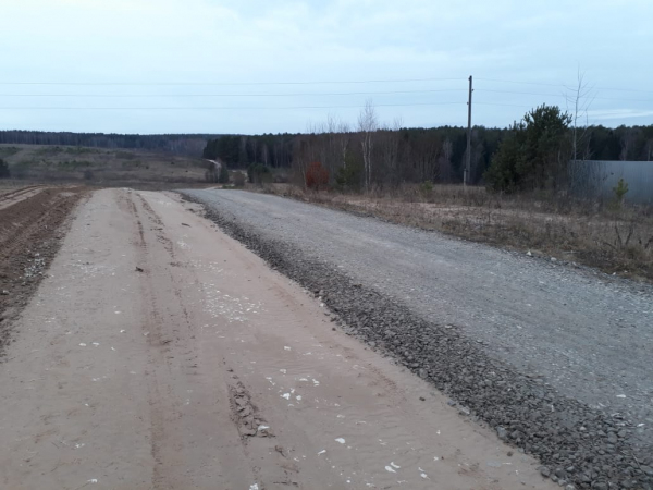 Проведен ремонт дороги к двум деревням в Кирово-Чепецком районе