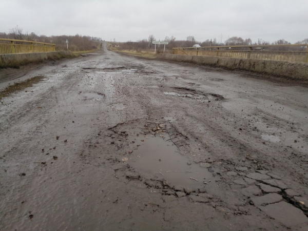 Жители села Нижнее Мальцево Рязанской области очень нуждаются в хорошей дороге
