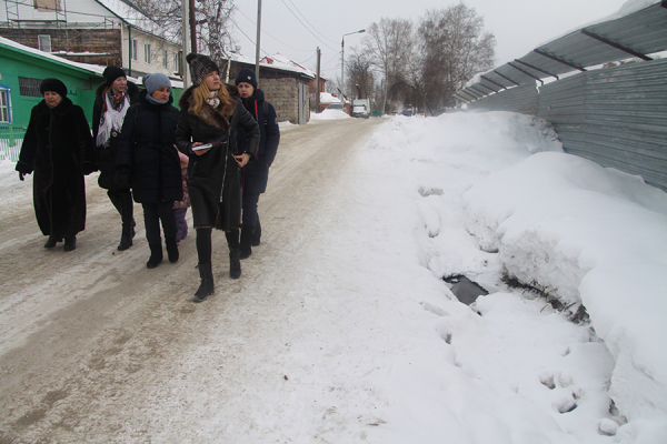 В Томске добиваются обустройства безопасной дороги к школе №15