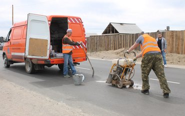 В Кызыле начался ремонт дорог, вошедших в антирейтинг ОНФ