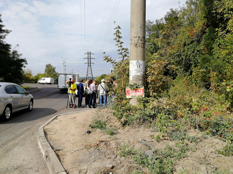В Курске восстановят тротуар на ул. Энгельса, ликвидированный в ходе ремонте
