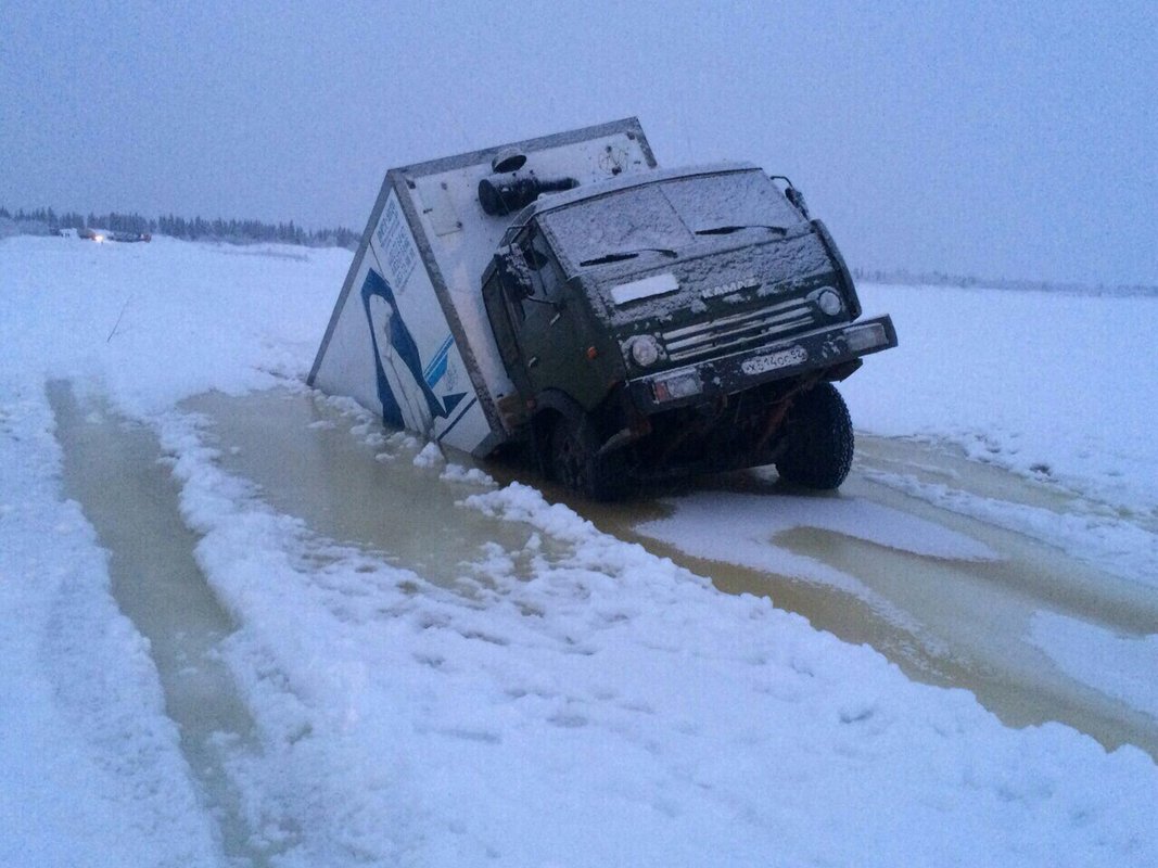 Усинск, 87Р-001 — Проект Общественной организации Убитые Дороги «Дорожная  инспекция / Карта убитых дорог»