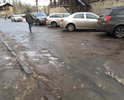 Разбитая дорога на ул. Свердлова практически на всем протяжении