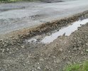 Участок трассы Николо-Павловское - Петрокаменское - Алапаевск от г. Алапаевска до п. Асбестовского: огромные ямы, пучины, неровности. Дорога опасна для проезда и не ремонтируется из года в год.