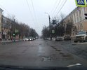 Улица Ульянова, как и ул. Литейная, можно сказать, центральные улицы Бежицкого р-на, на фото всё видно. В лужах, вообще, прячется "смерть" подвески!