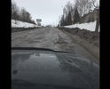 Этот участок в таком состоянии уже лет так..ну больше 10, весной что-то "подмазывают", но через несколько дней опять одни ямы. Позор городу.