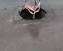 Образовалась глубокая яма на ул. Московская. 28 февраля по этой причине произошло ДТП с участием маршрутного такси, провалившегося задним колесом в яму.http://newsorel.ru/fn_254235.html