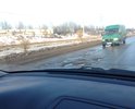 Дорога была отремонтирована осенью 2016,пошло пол года и уже из двух полос осталась одна,
