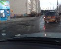 Ямы по всей ширине дороги вплоть до 15 см глубиной,может быть больше,никому дела нет из властей