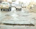 Огромные ямы на дороге, одной из самых проходимых в городе. Создается аварийная ситуация, т.к. люди вынуждены переезжать из одной полосы в другую чтобы объехать эти препятствия. Неоднократно ремонтировали данный участок дороги, однако ситуация повторяется снова и снова.