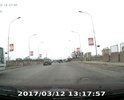 Мост через путепровод, по правому ряду невозможно ехать.