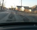 Разбито дорожное полотно на протяжении всей улице, ямы не соответствующие ГОСТ. Хотя в прошлом году проводился ямочный ремонт.