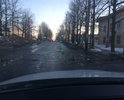 Без выезда на встречную полосу объехать ямы не получается, а в данном месте так же находится пешеходный переход. Данный участок дороги опасен для водителей и пешеходов.