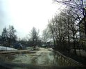 На ул. Лопатина не зная брода лучше не соваться. В неприметных лужах скрываются пробоины в полколеса.
