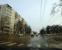 Участок очень неприятный, ям много, водители виляют и тормозят непредсказуемо.