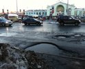 ул.Комсомольская,ЖД вокзал,лицо города и такое безобразное состояние участка дороги