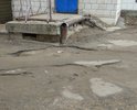 Въезд во двор между домами Матросова 2 и 4 находится в плохом состоянии.