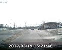 Как съехал с моста на фабрику и до жд моста, большие ямы на дороге.
