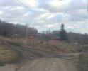 С поворота на монастырь и до конца умов множество дефектов дорожного полотна
