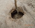 Данный отрезок дороги, достаточно давно имел асфальтное покрытие. Около 5 лет назад, его засыпали щебнем,гравием и песком,с тех пор в сухую погоду от передвижения по данной дороге поднимаются клубы пыли, что очень мешает жителям близлежащих домов, а так же на некоторое время затрудняет обзор водителям. Передвижение в любое время года возможно со скоростью 5-25 км/ч из-за ям, выбоин, напоминающих стиральную доску. Защитные полосы вдоль водоема отсутствуют, в силу этого в зимнее время автомобили с дороги съезжали в водоем.Периодическая грейдеровка помогает лишь на 2 недели. Этой весной, непосредственно около водоема случился обвал грунта прямо на проезжей части, что является не безопасным для движения транспортных средств.