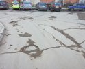 Дорога от Корина до Ленина 24б в руинах, нуждается в срочном ремонте.