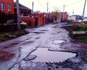 Ямы фактически "по колено", при небольшом дожде по улице невозможно пройти, так как не оборудован сток воды. Прошу обратить внимание. В таком состоянии дорога последние 2 года точно.