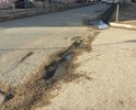 Огромные дыры сразу после пешеходного перехода и при выезде на ул З. Коноплянниковой от подстанции скорой помощи.