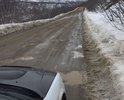 Ямы на грунтовой дороге ТАД "Магадан-Балаганное-Талон"