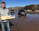 г. Касимов, улица Приокская, дорожное полотно по данному участку полностью разбито.
