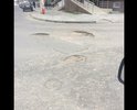 Ямы прямо на повороте